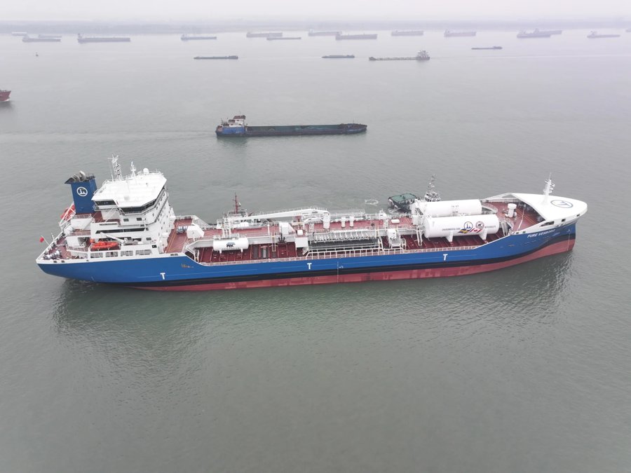 Transit: FURE VESBORG         entering English South Coast at The Dover Strait
