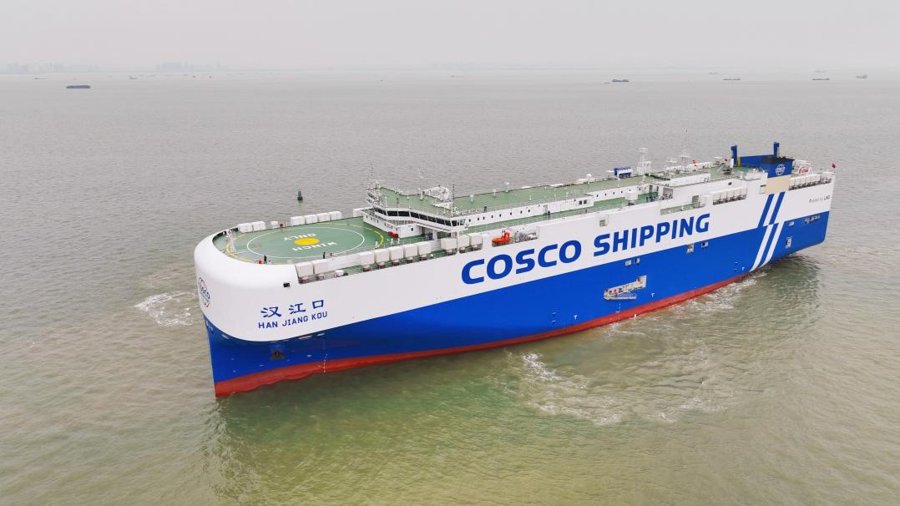 Transit: HAN WU KOU           entering English South Coast at The Dover Strait