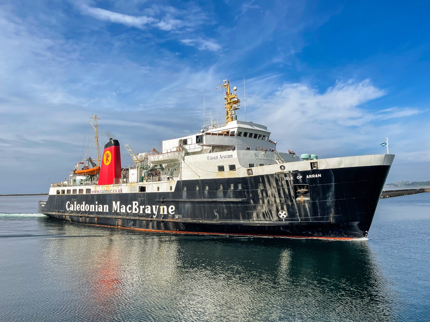  Scottish West Coast - ISLE OF ARRAN transiting North Channel Islay