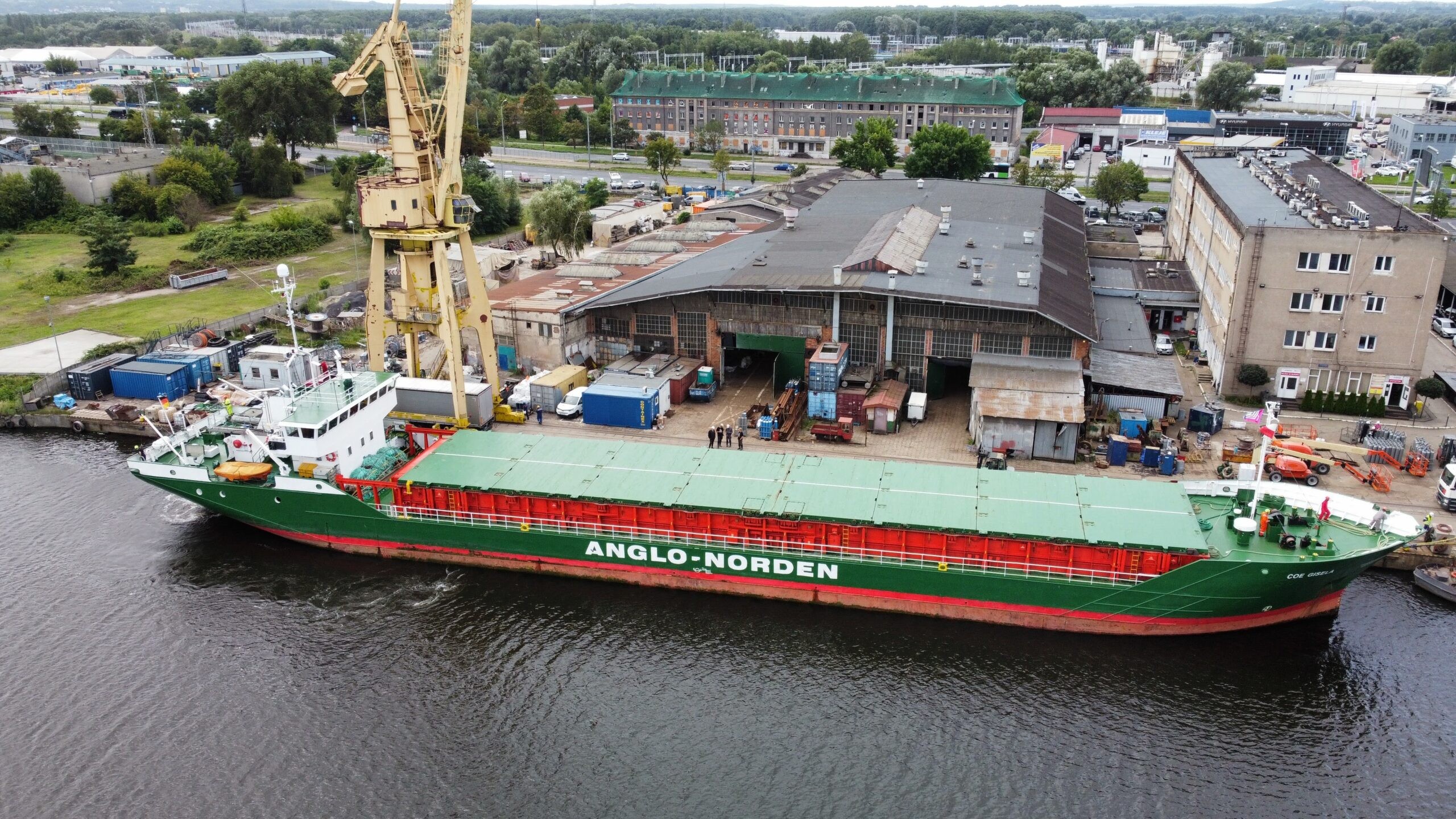 Felixstowe Arrival: COE GISELA          