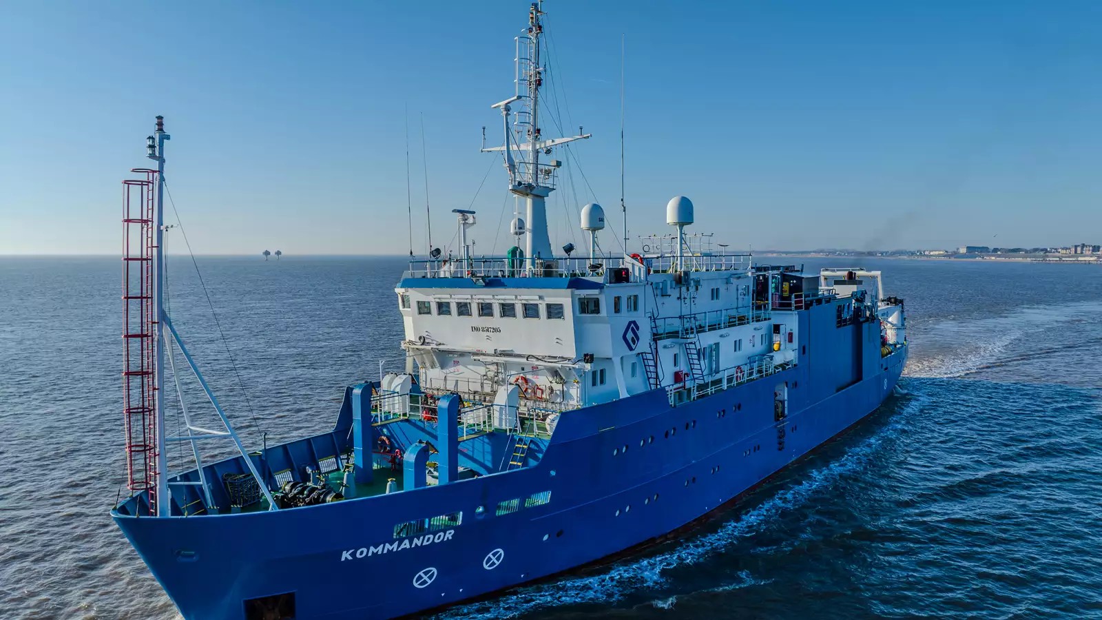  Celtic Sea - KOMMANDOR            transiting Celtic Sea