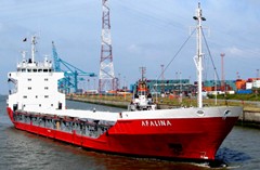 Transit: AFALINA entering English South Coast at The Dover Strait