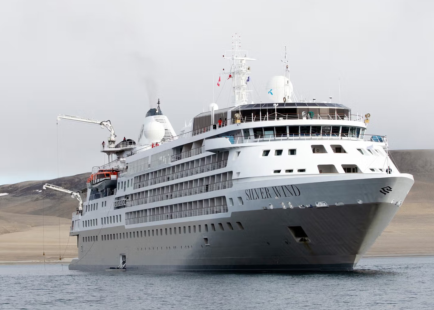  Irish Sea - SILVER WIND transiting Irish Sea off Wales