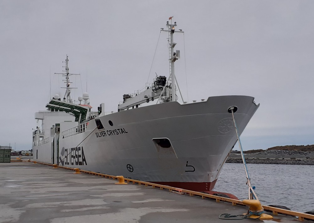  Irish Sea - SILVER CRYSTAL transiting North Channel Belfast