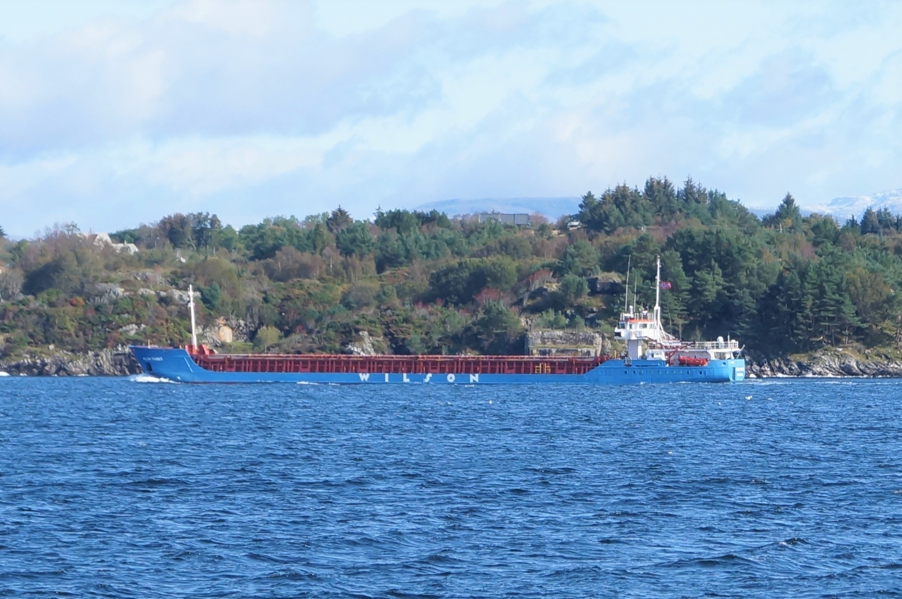  Scottish East Coast - WILSON THAMES transiting Forth & Tay Coast