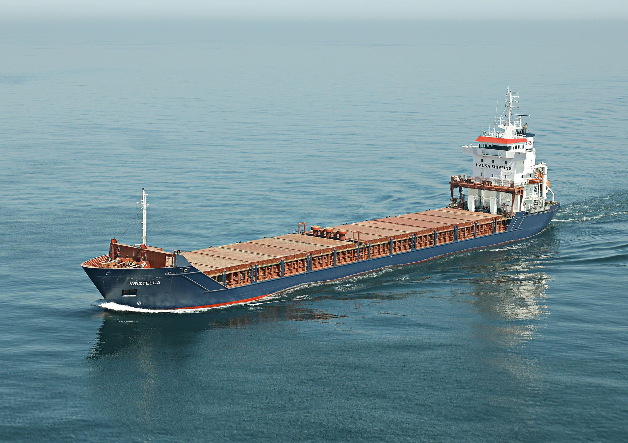 Transit: KRISTELLA entering English South Coast at The Dover Strait