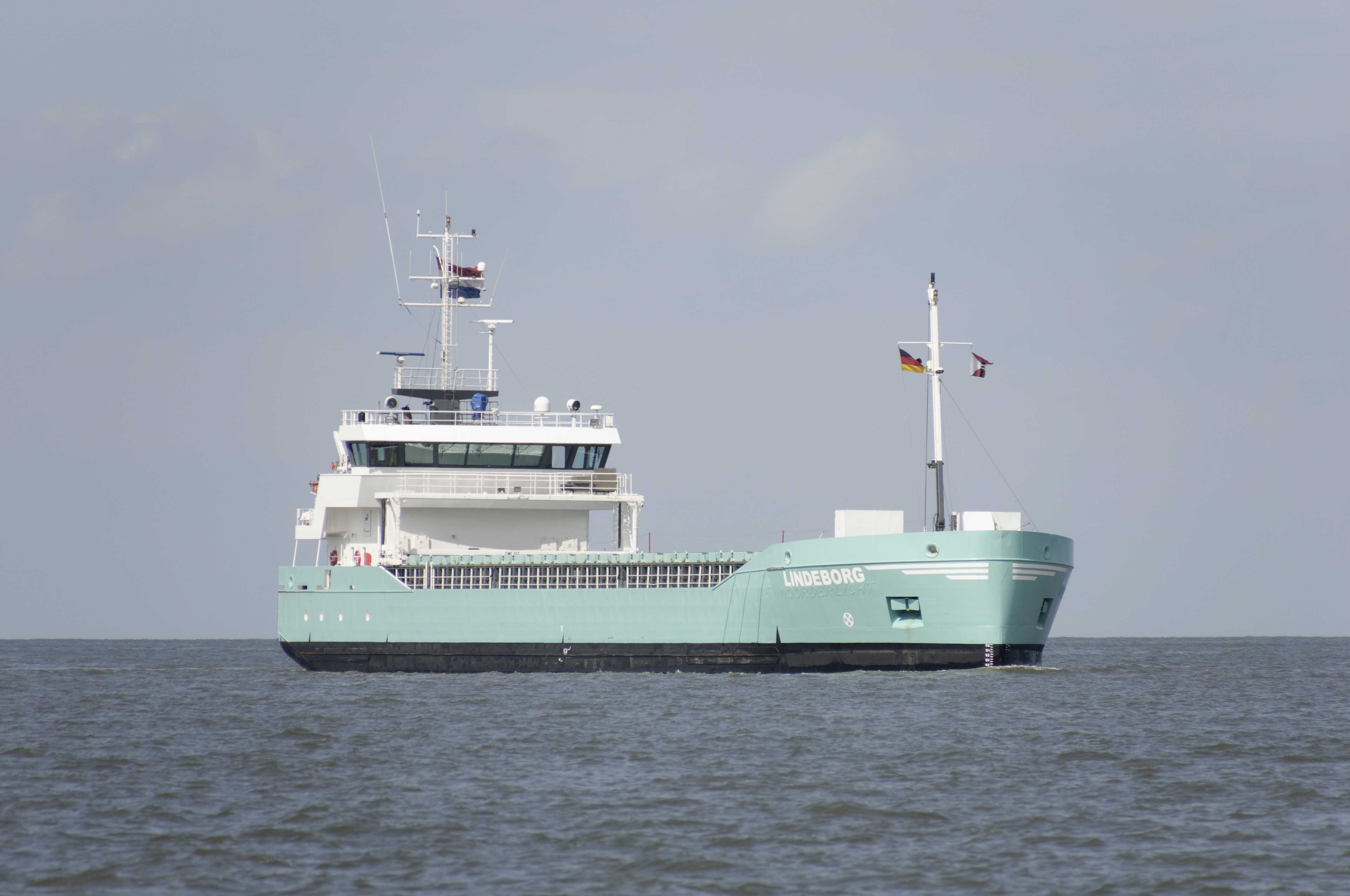 Transit: LINDEBORG            entering English South Coast at The Dover Strait
