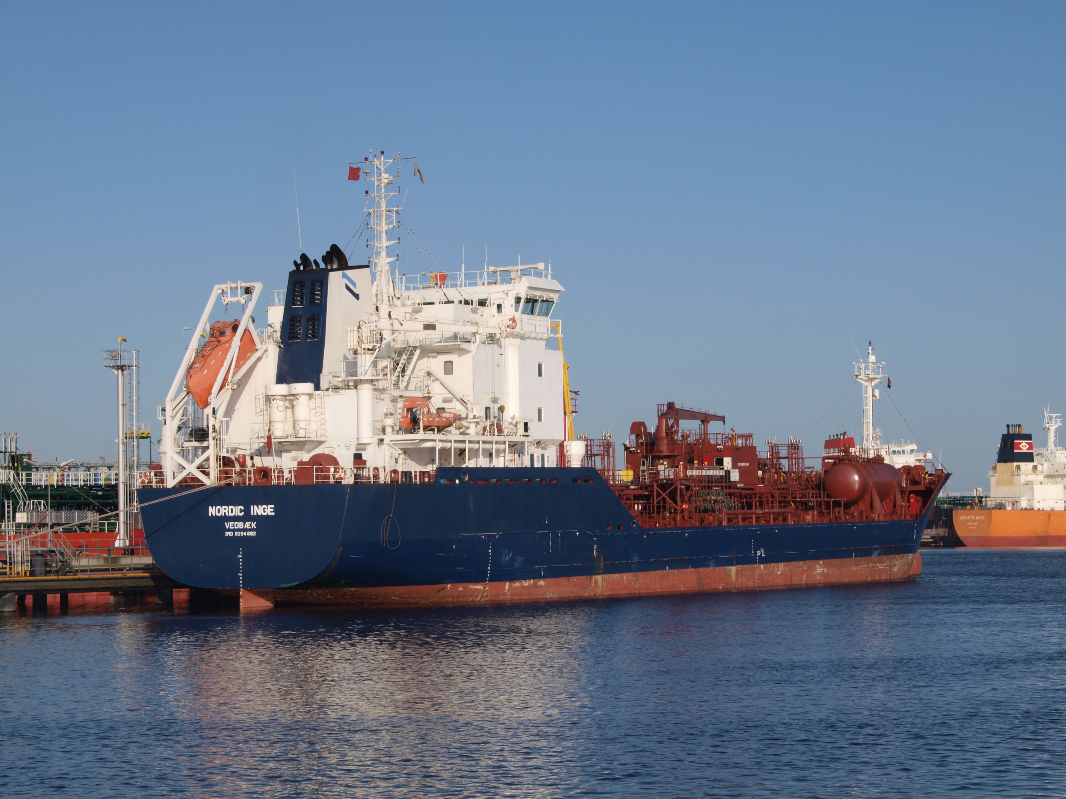 Transit: BIRTHE ESSBERGER     entering English South Coast at The Dover Strait