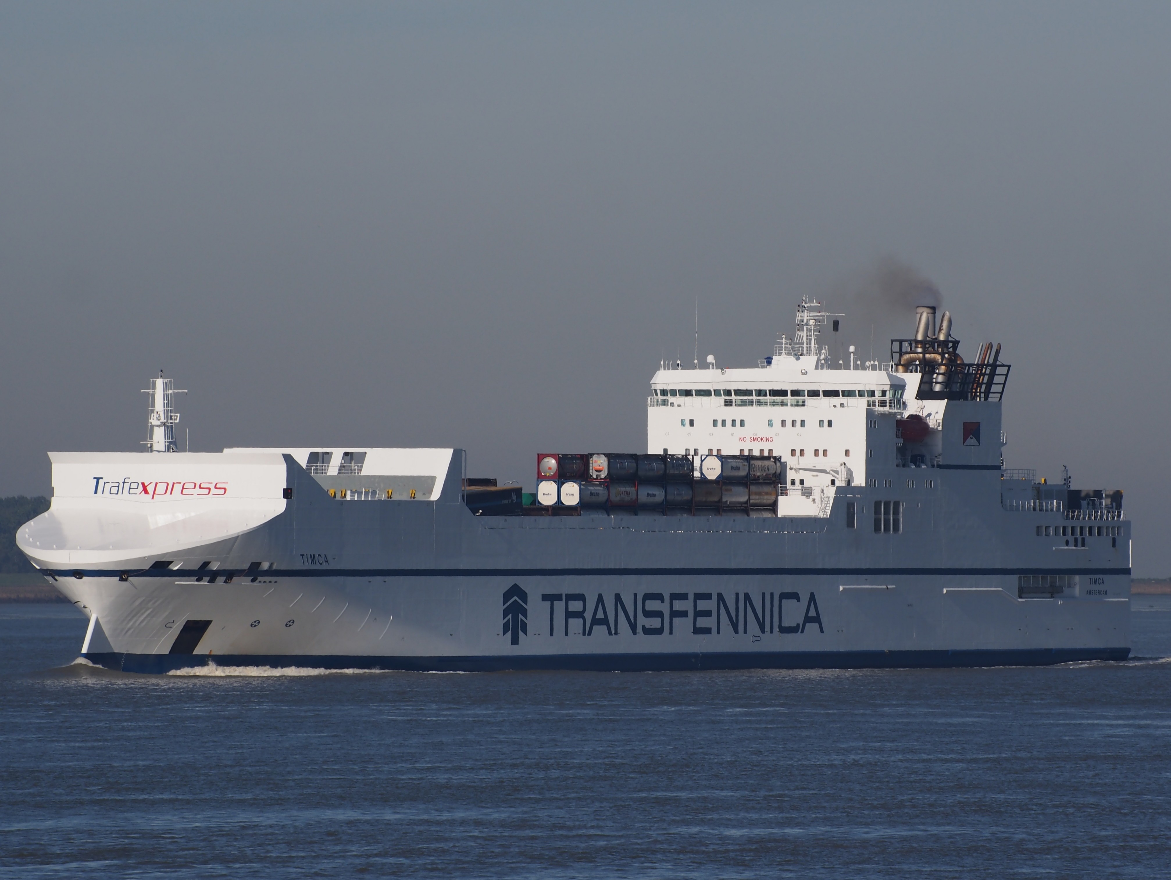 Transit: TIMCA                entering English South Coast at The Dover Strait