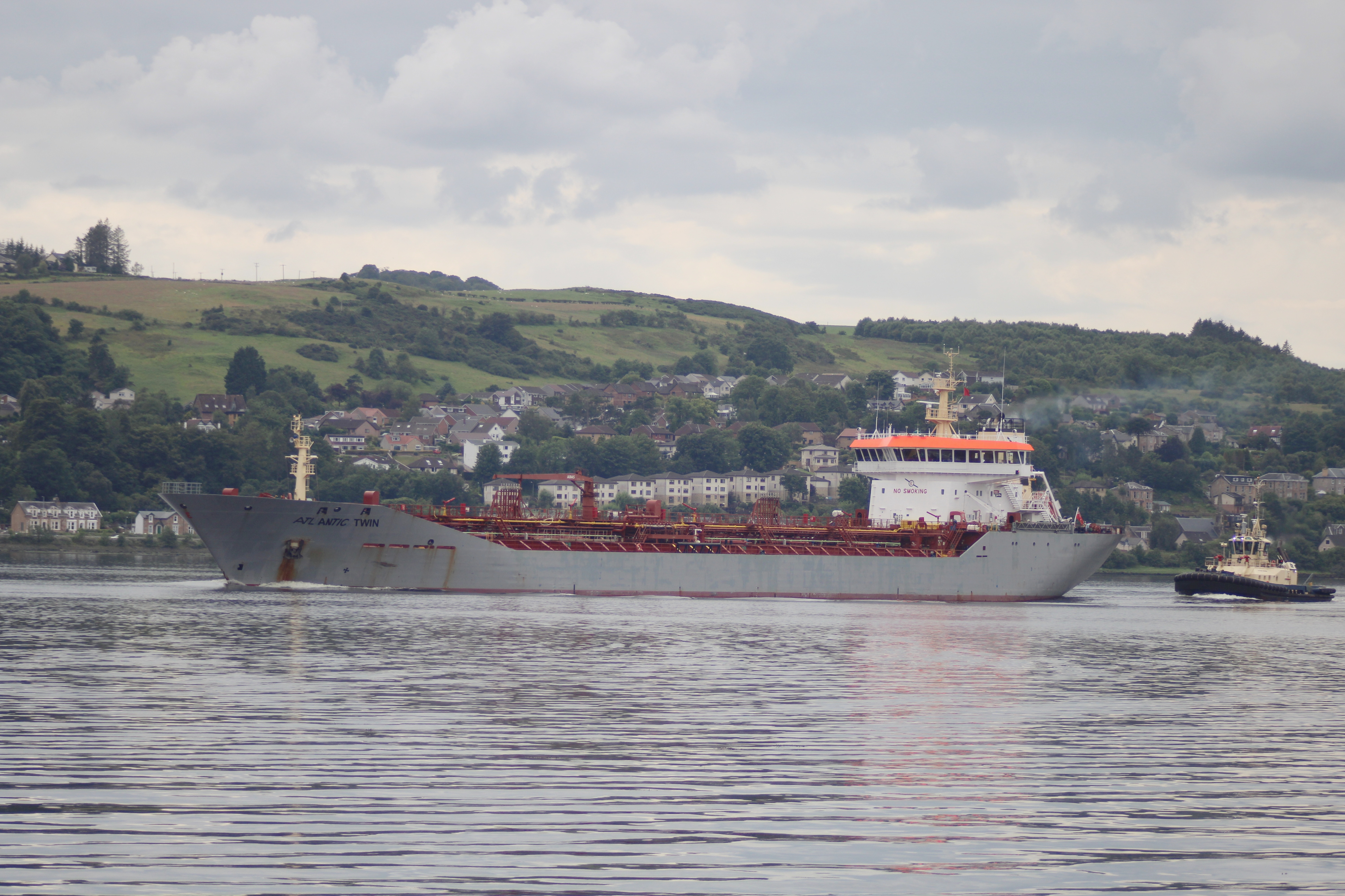  Scottish East Coast - ATLANTIC TWIN        transiting Forth & Tay Coast