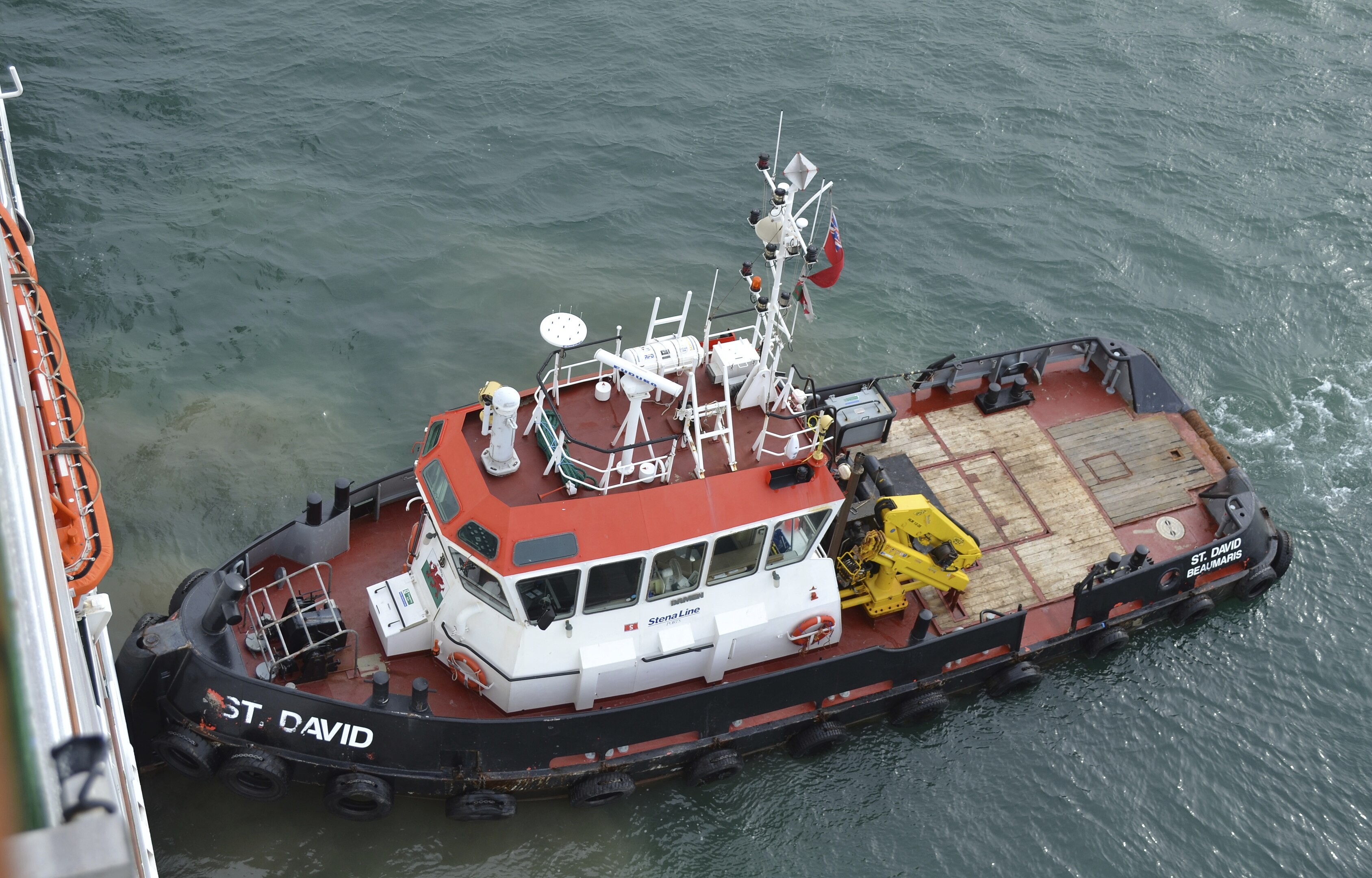  Irish Sea - ST DAVID             transiting Irish Sea off Anglesey