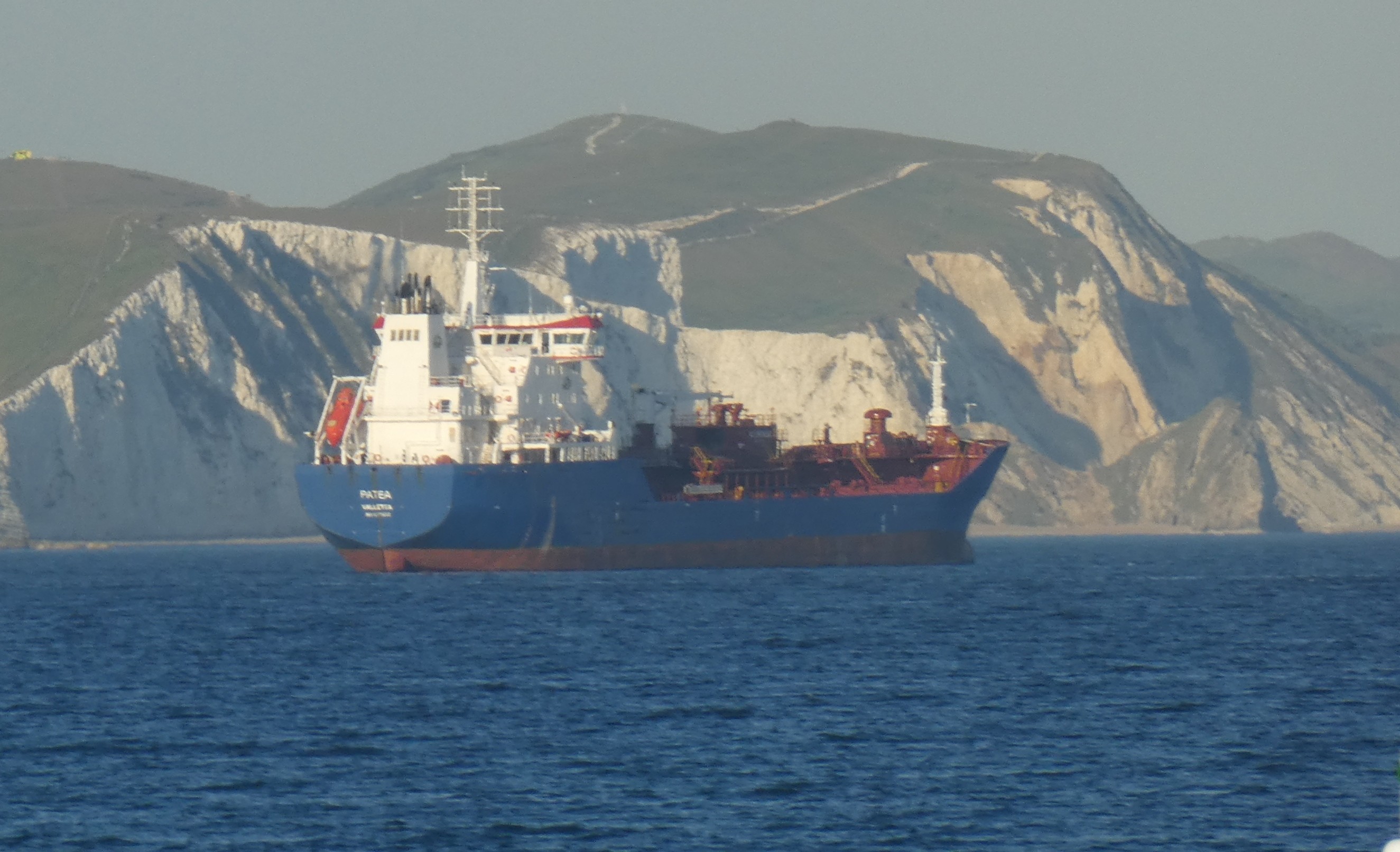 Transit: SONGA AURORA         entering English South Coast at The Dover Strait