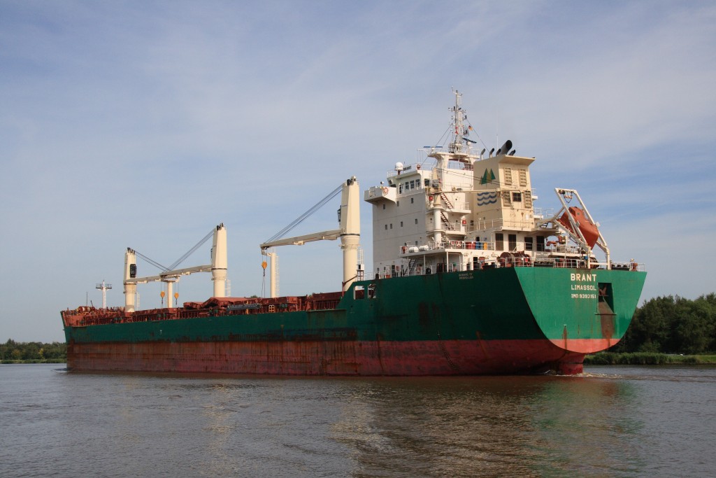 Transit: BRANT                entering English South Coast at The Dover Strait