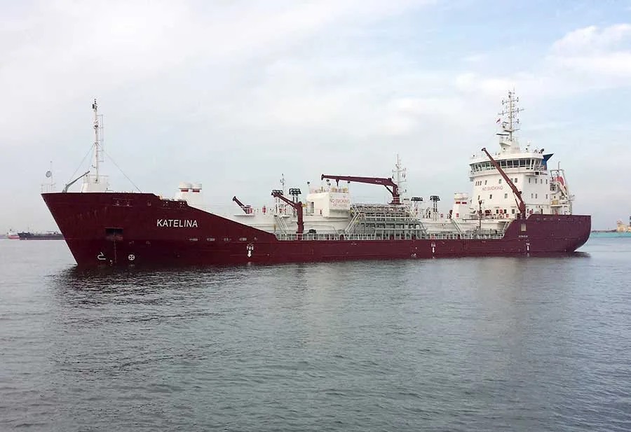 Transit: KATELINA             entering English South Coast at The Dover Strait