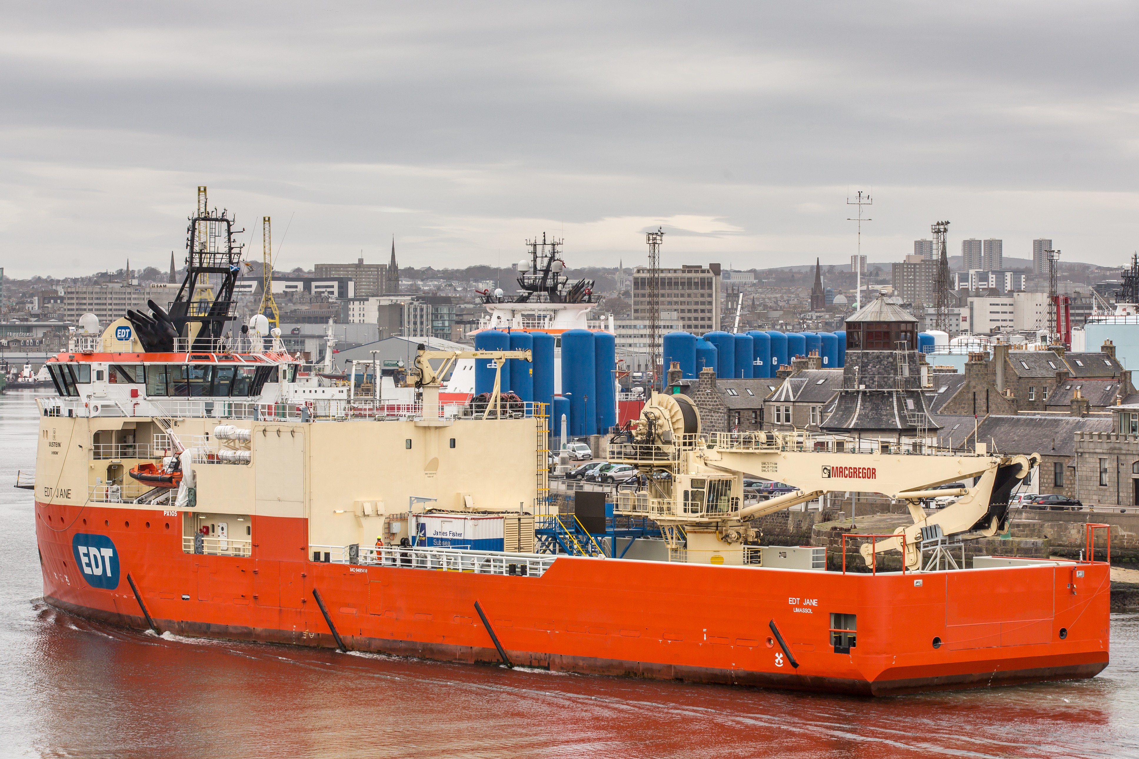  Scottish East Coast - EDT JANE transiting Aberdeenshire Coast