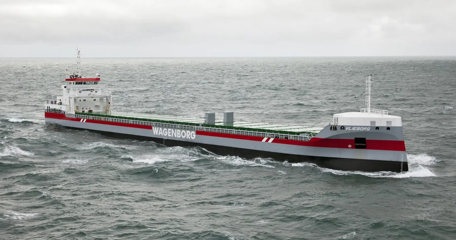  Irish Sea - VLIEBORG transiting North Channel Belfast