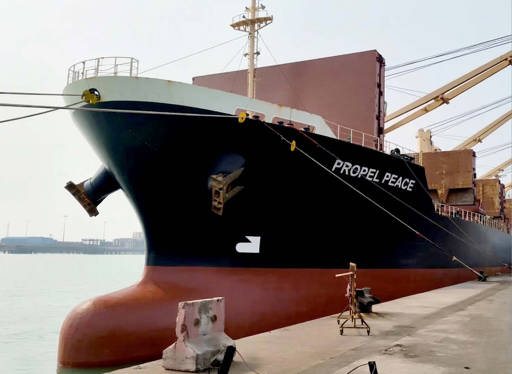  Irish Sea - PROPEL PEACE         transiting North Channel Belfast
