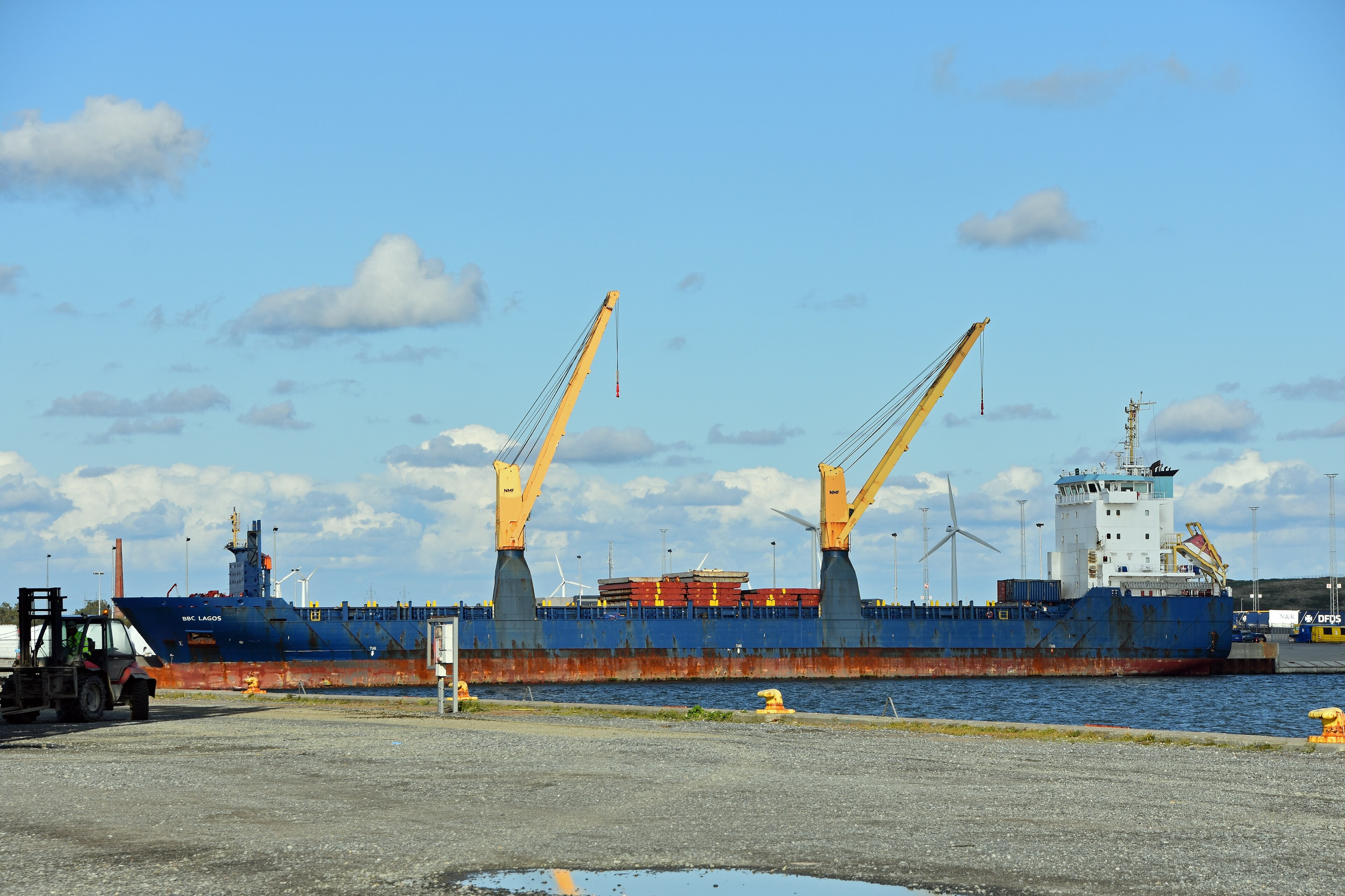 Transit: HAMMRICH entering English South Coast at The Dover Strait