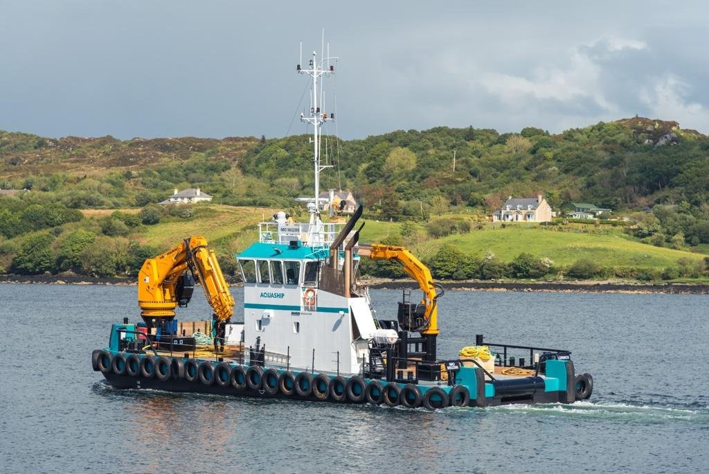  Scottish North Coast - AQUA REFLEX          transiting Cape Wrath