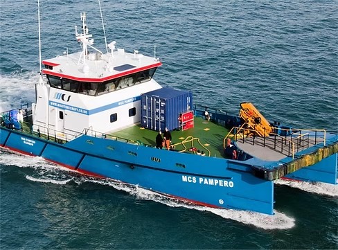  Scottish East Coast - MCS PAMPERO          transiting Forth & Tay Coast