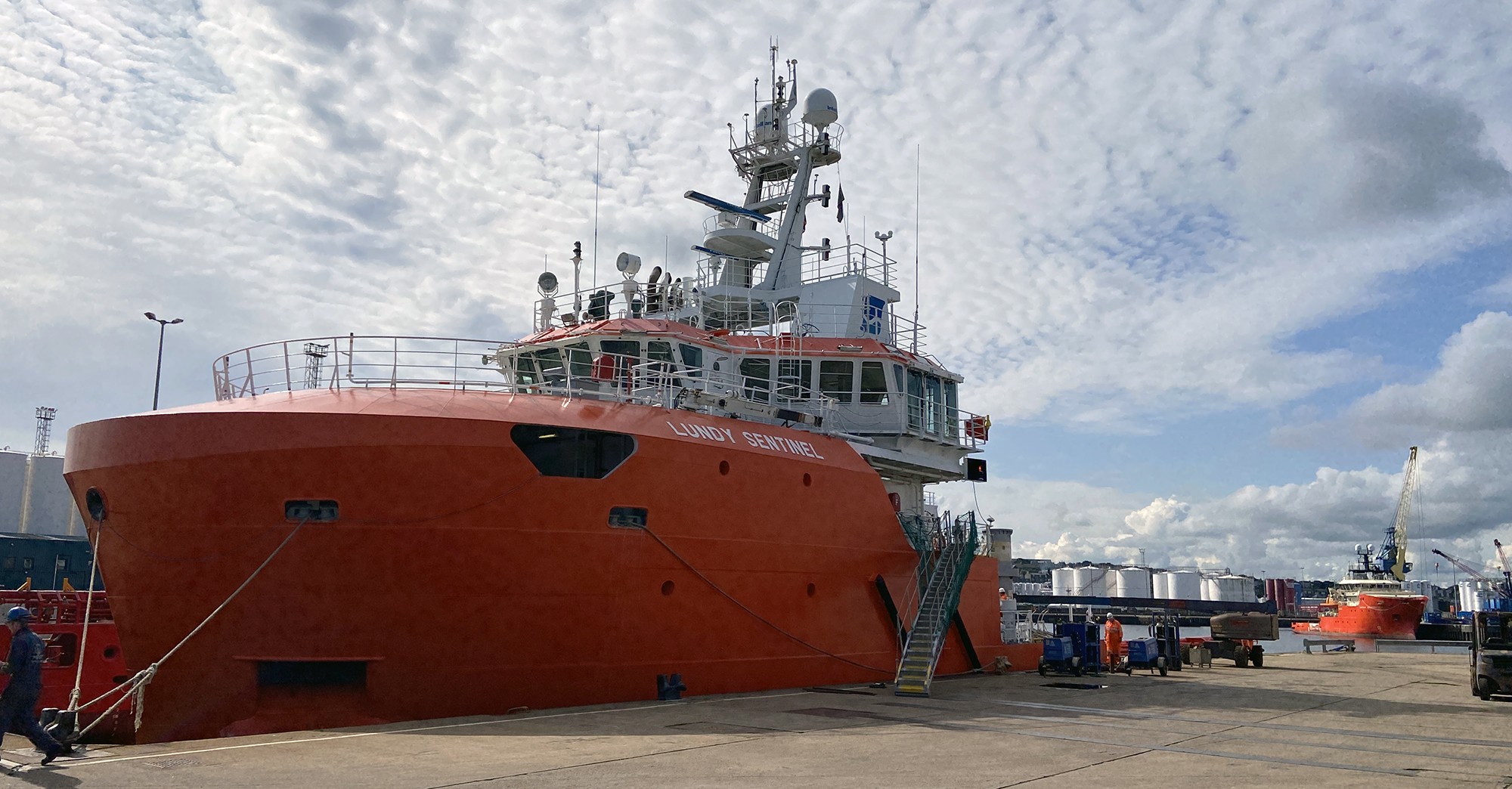  Scottish East Coast - LUNDY SENTINEL       transiting Aberdeenshire Coast