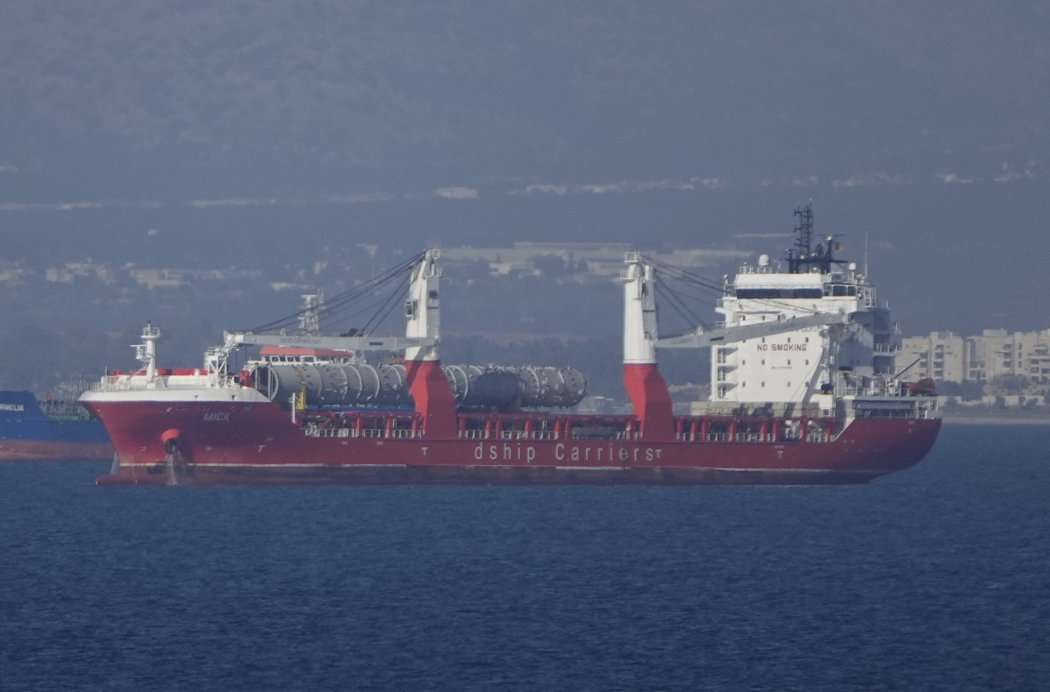 Transit: MICK                 entering English South Coast at The Dover Strait