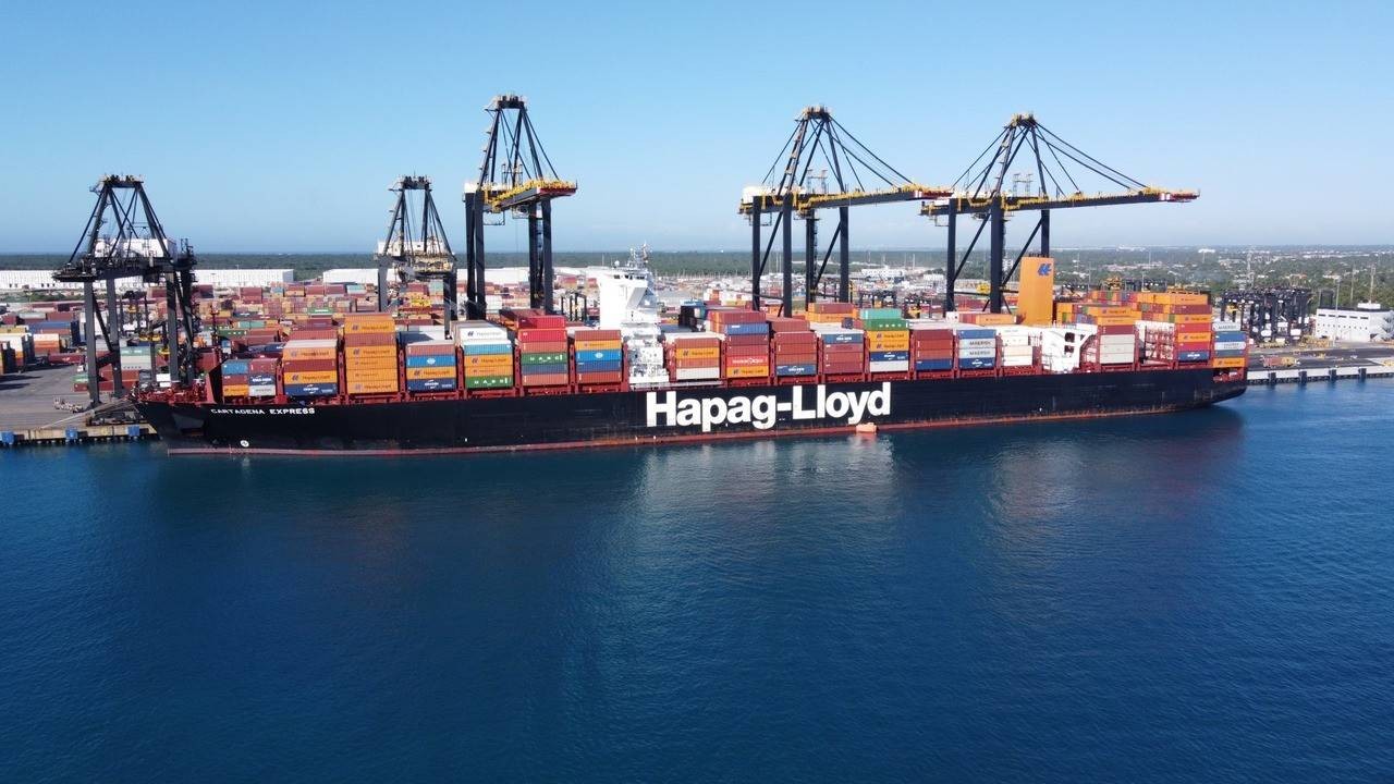 Transit: CARTAGENA EXPRESS    entering English South Coast at The Dover Strait