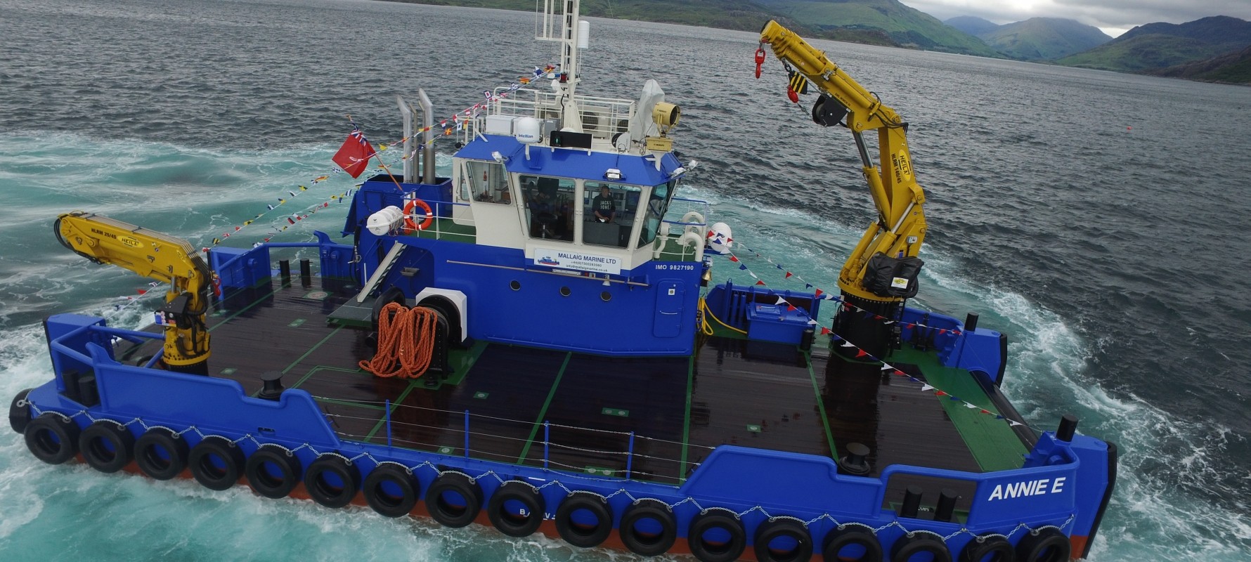  Scottish West Coast - ANNIE E              transiting Inner Herbrides Seas