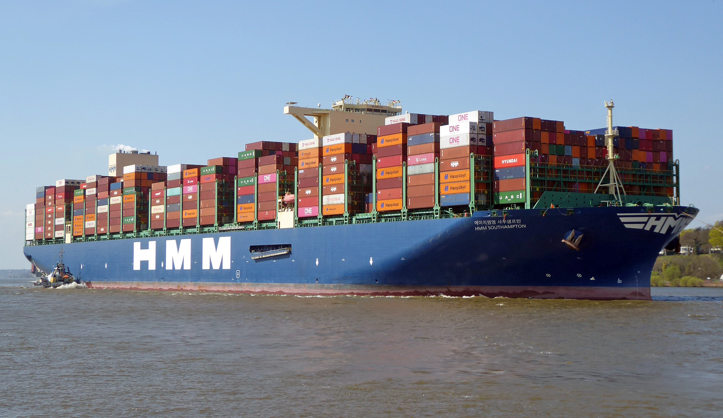 Felixstowe Departure: HMM SOUTHAMPTON     