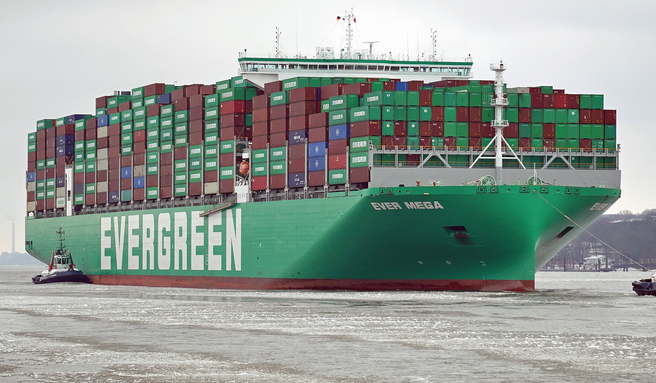  Celtic Sea - EVER MEGA            transiting Celtic Sea