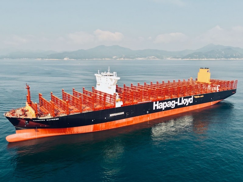 Transit: GDANSK EXPRESS       entering English South Coast at The Dover Strait