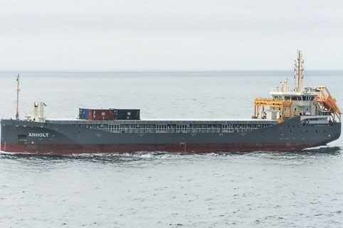 Transit: ANHOLT               entering English South Coast at The Dover Strait
