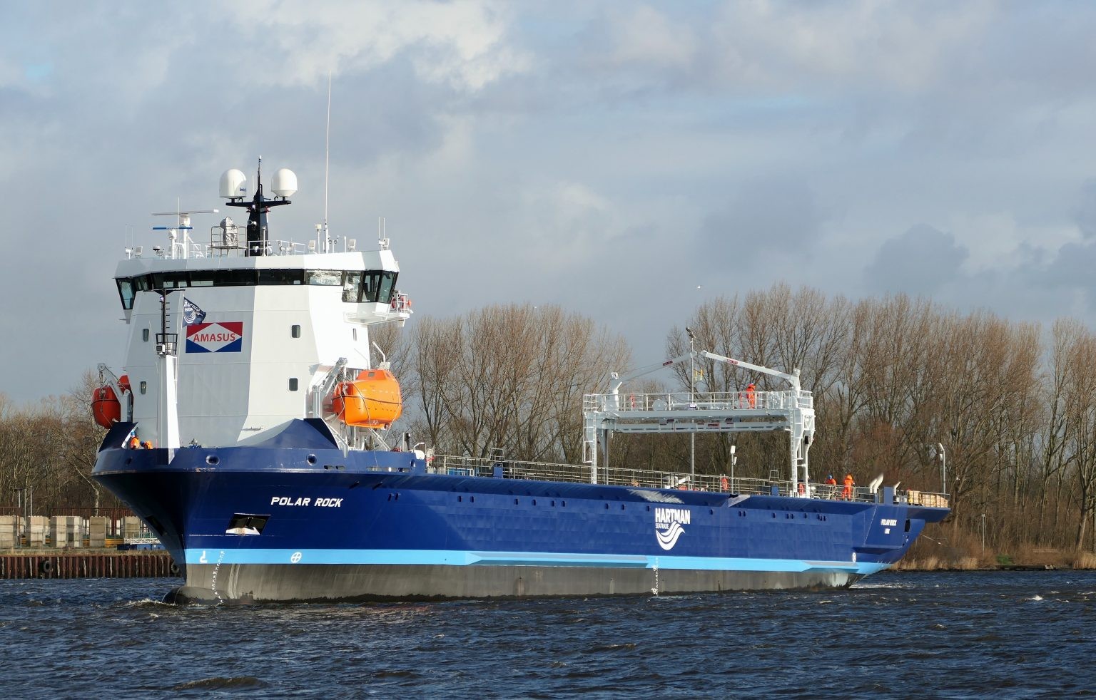 Transit: POLAR ROCK           entering English South Coast at The Dover Strait