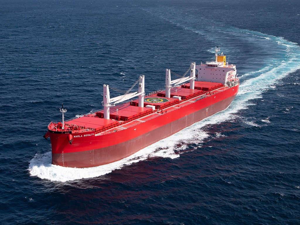 Transit: MARLA ROYALTY        entering English South Coast at The Dover Strait