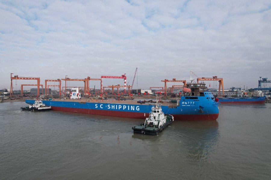 Transit: SHENG CHANG 777      entering English South Coast at The Dover Strait