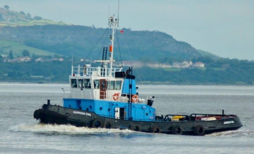Photograph of the Coastal Tug / Workboat: GARRION OWL (IMO: 232028036). Documented in UK and Regional Shipping Movements.