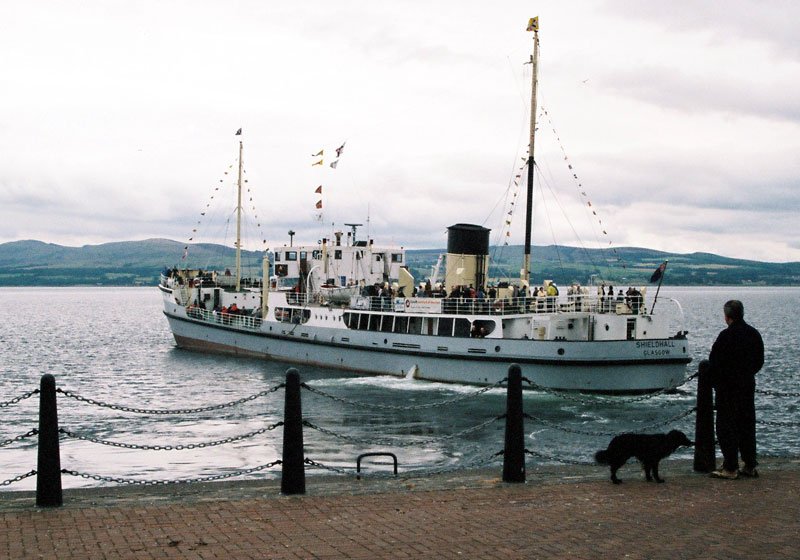 Southampton Departure: SS SHIELDHALL