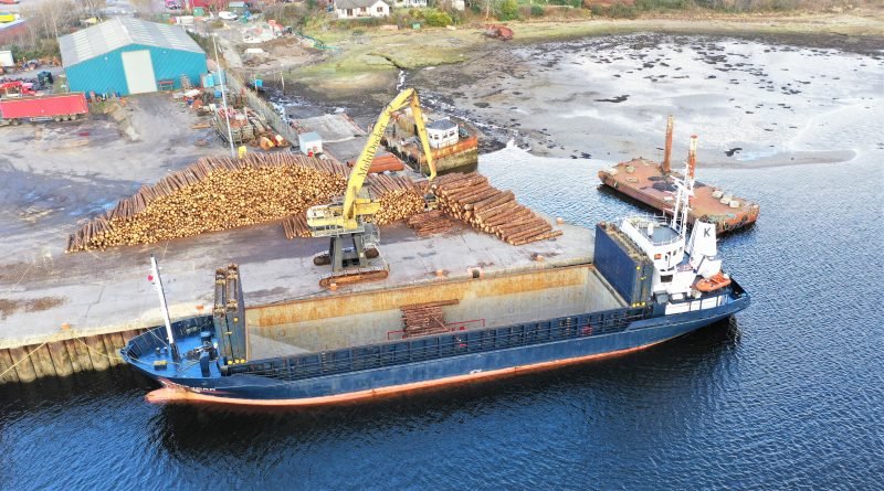  Scottish West Coast - CEG GALAXY           transiting North Channel at Belfast