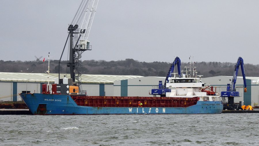  Celtic Sea - WILSON BORG          transiting Celtic Sea