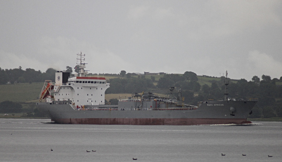  Irish Sea - NACC AFRICAN transiting Irish Sea West of Man