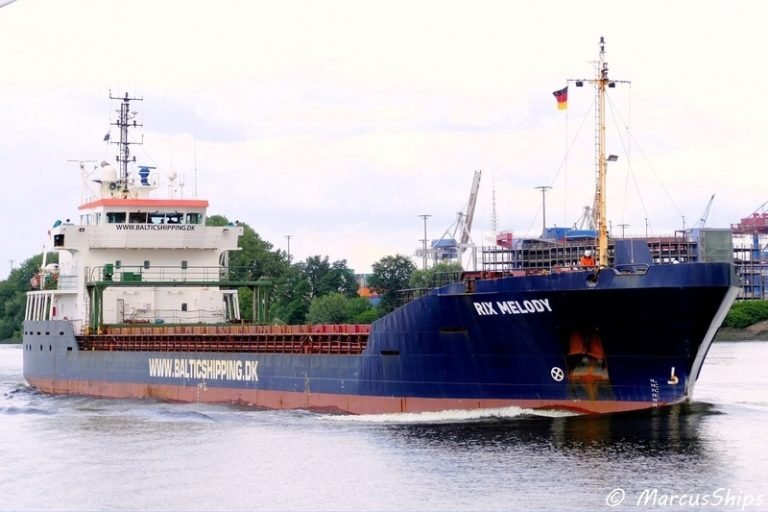  Celtic Sea - RIX MELODY transiting Celtic Sea