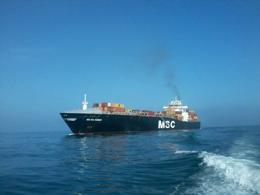 Bristol Channel Arrival: MSC MIA SUMMER II   