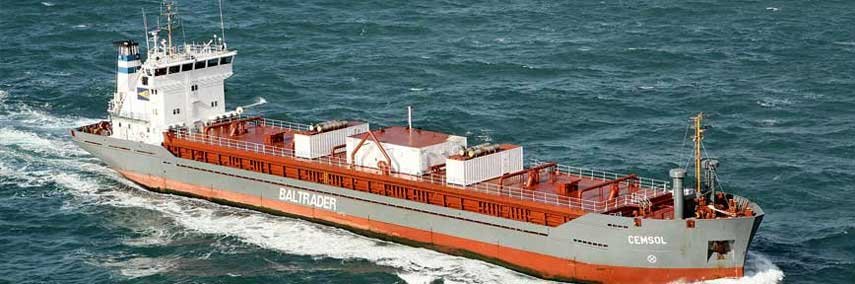 Transit: CEMSOL entering English South Coast at The Dover Strait