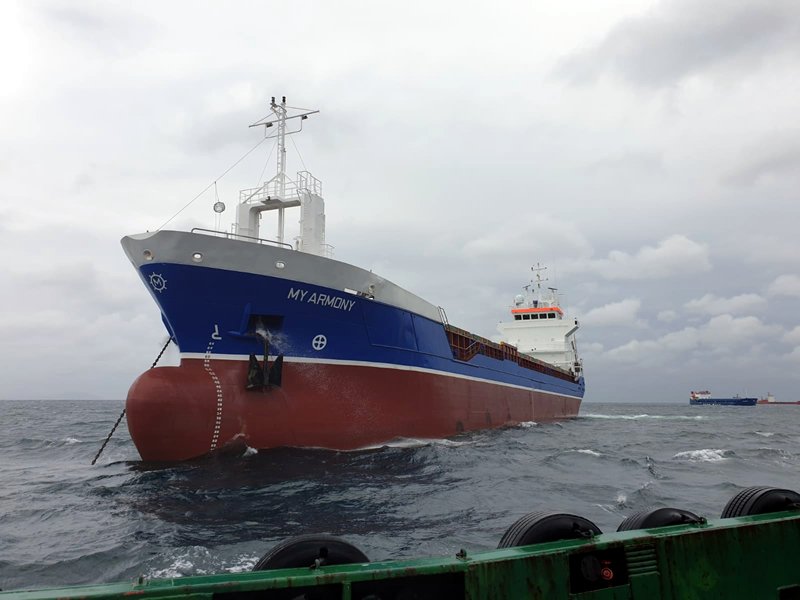  Celtic Sea - MY ARMONY            transiting Celtic Sea