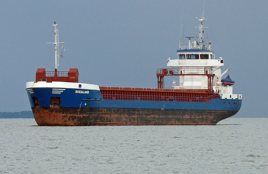 Transit: SVEALAND             entering English South Coast at The Dover Strait