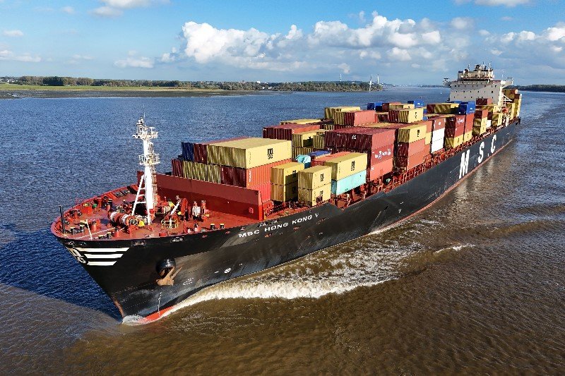 Felixstowe Arrival: MSC HONG KONG V     