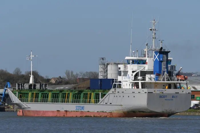  Scottish West Coast - SCOT BAY transiting North Channel at Belfast