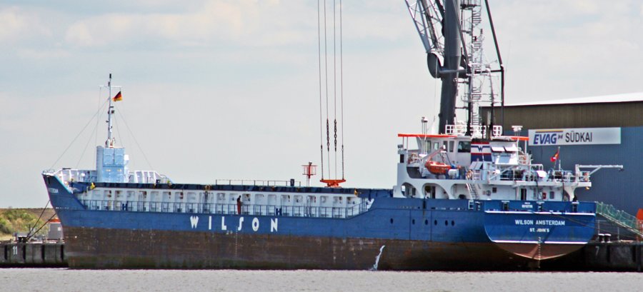Humber Arrival: WILSON AMSTERDAM    