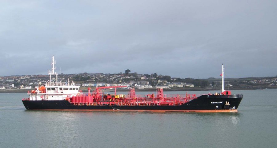  Irish Sea - WHITHAVEN transiting Irish Sea off Anglesey