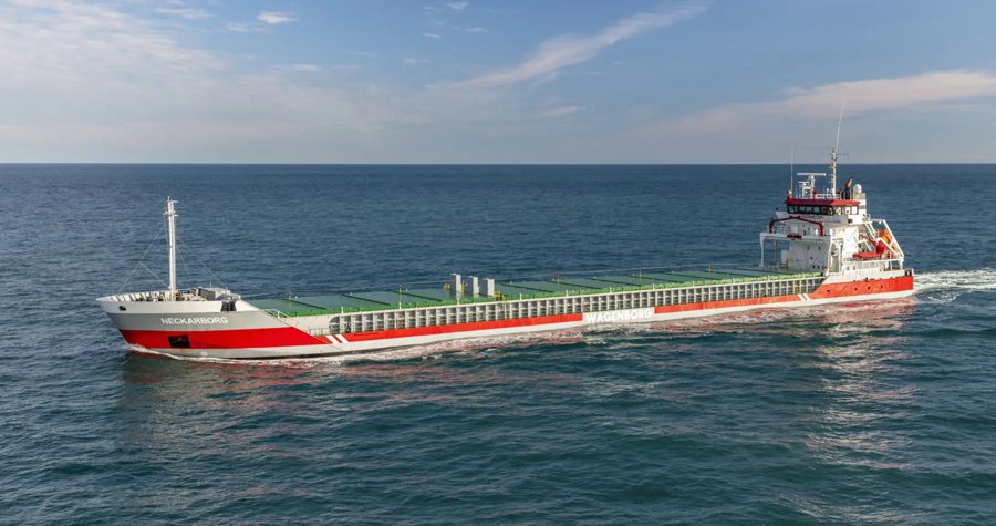  Celtic Sea - NECKARBORG transiting Celtic Sea